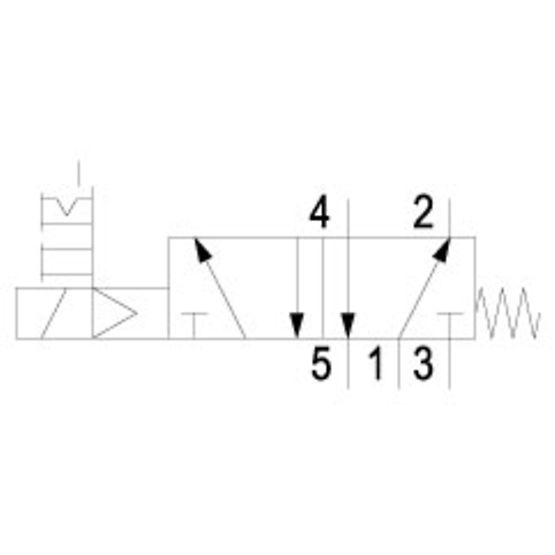 Aventics R432030177, 5/2-Wegeventil, Serie CERAM, Größe 4