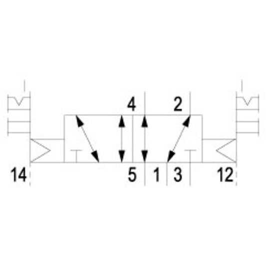 Aventics R432002476, Serie CERAM, Größe 1