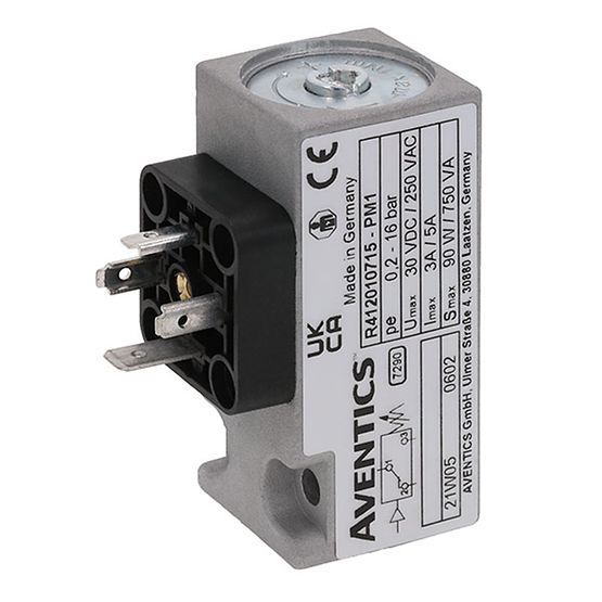 Aventics R412010715, Druckschalter, PM1-M3-F001-002-160-DINA-NONE