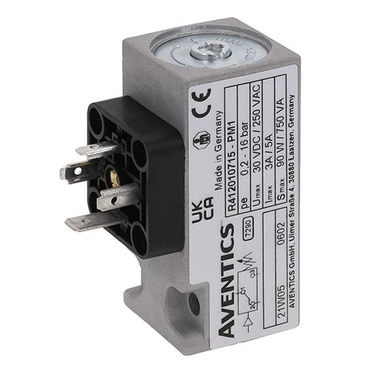 Aventics R412010712, Druckschalter, PM1-M3-G014-002-160-DINA-NONE