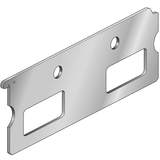 Aventics 88135511, Adapterplatte, Serie 355, ISO 2