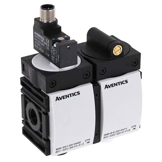 Aventics R412010484, Befülleinheit, elektrisch betätigt, Serie AS1-SSU