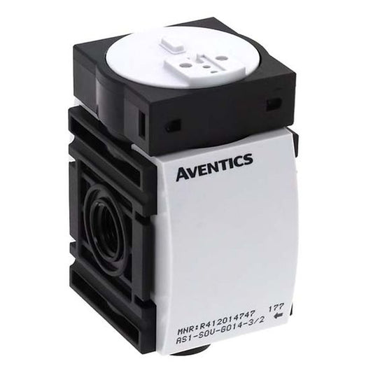 Aventics R412014747, 3/2-Wegeventil, elektrisch betätigt, Serie AS1-SOV