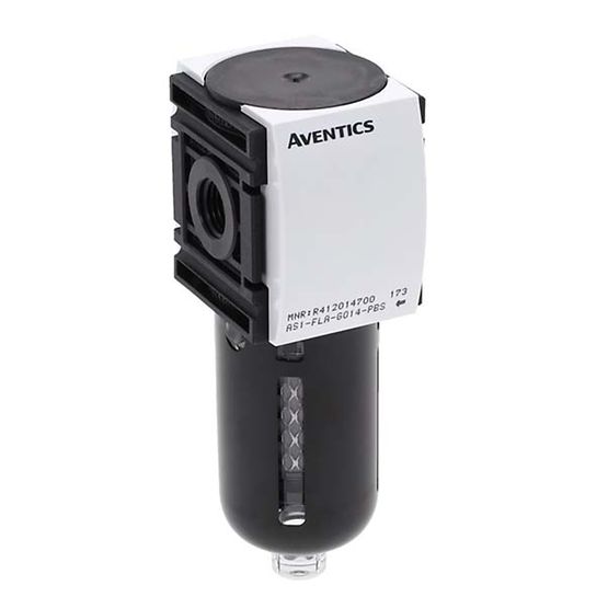 Aventics R412014700, Aktivkohle-Filter, Serie AS1-FLA