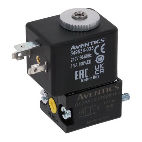 Aventics R124A1K13A9K3GX, 3/2-Wegeventil, Serie DP30, Klasse F