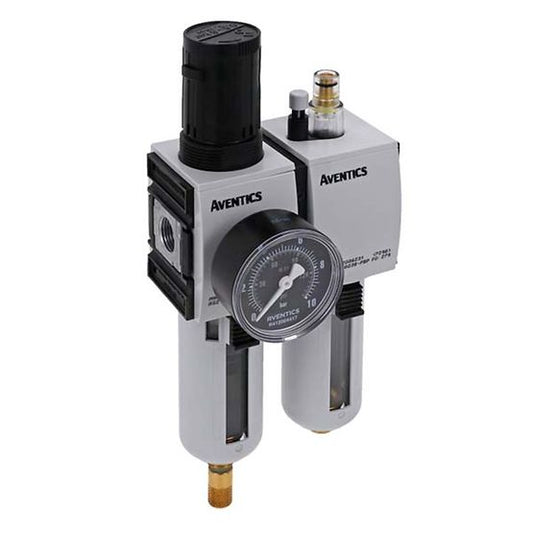 Aventics R412006308, Wartungseinheit, 2-teilig, Serie AS2-ACD