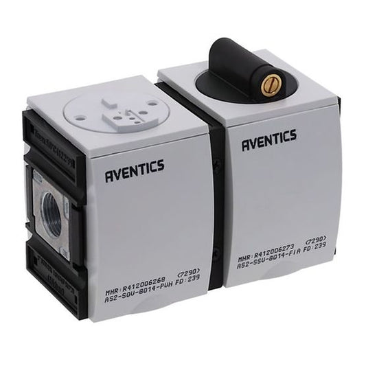 Aventics R412006277, Befülleinheit, elektrisch betätigt, Serie AS2-SSU