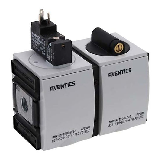 Aventics R412006279, Befülleinheit, elektrisch betätigt, Serie AS2-SSU