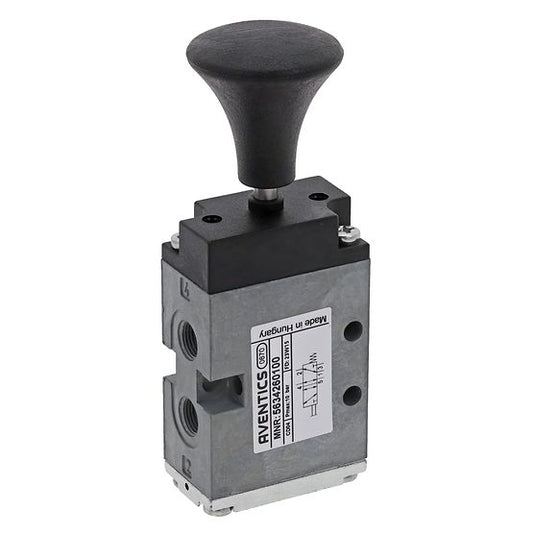 Aventics 5634260100, 5/2-Wegeventil, CD04-5/2XX-SR-BU-G018-G018-S