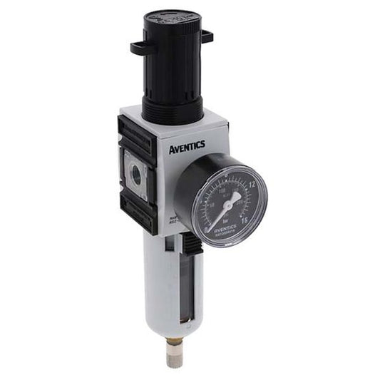 Aventics R412006198, Filter-Druckregelventil, Serie AS2-FRE