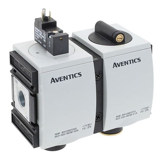 Aventics R412007278, Befülleinheit, elektrisch betätigt, AS3-SSU-G038-024