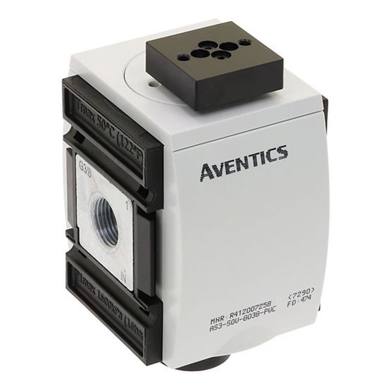 Aventics R412007258, 3/2-Wegeventil, elektrisch betätigt, AS3-SOV-G038-PVC