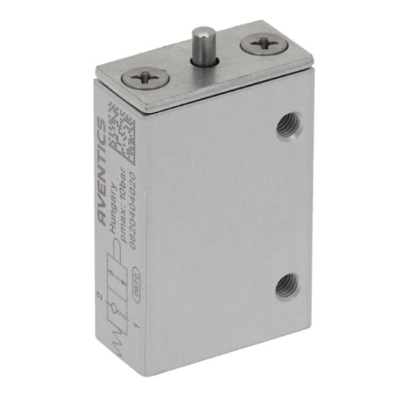 Aventics 0820404020, 2/2-Wegeventil, VVAP-2/2NC-PLU