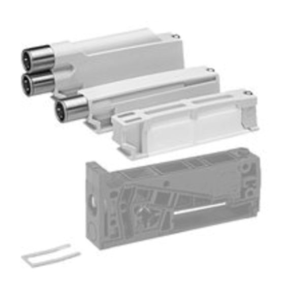 Aventics R412018331, Erweiterungssatz, Entlüftungsmodule für Einspeiseplatte