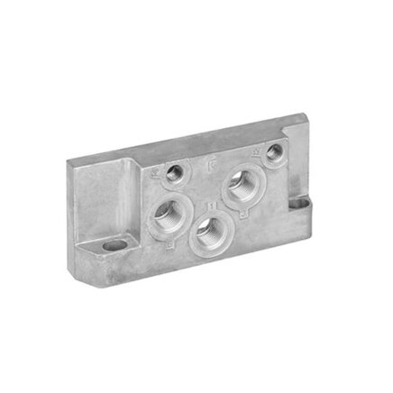 Aventics R432037645, Endplatte links-CD10-ISO1-5599-1