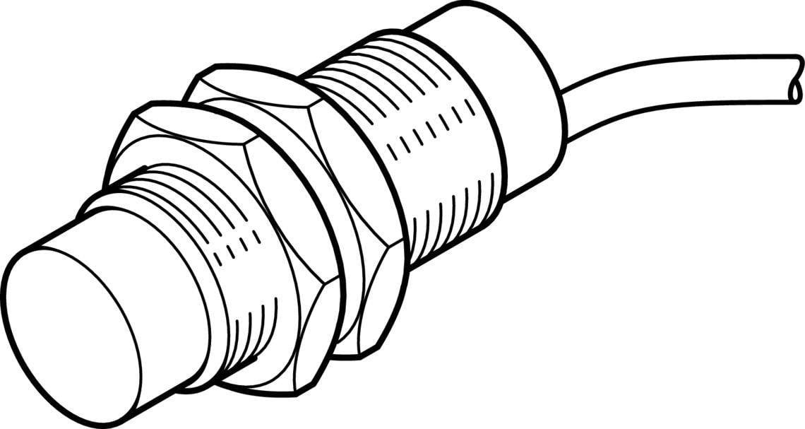 DI-Soric DCB 18 MN 12 PS-3, Inductive. Proximity sensors. INE-100 Industriell, 209367