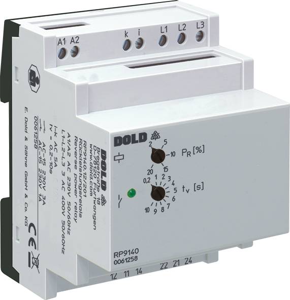 Dold RP9140.12/200 AC110V 5A, Reverse Power Relay, sku: 0070114