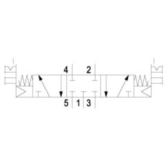 Aventics R432002473, 5/3-Wegeventil, Serie CERAM, Größe 1