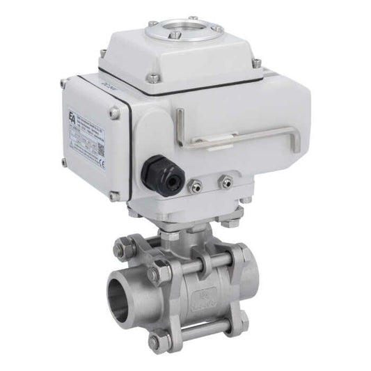 END Armaturen MA310065-LE054100, Kugelhahn-MA, DN32-Anschweißende, mit Antrieb-LE05