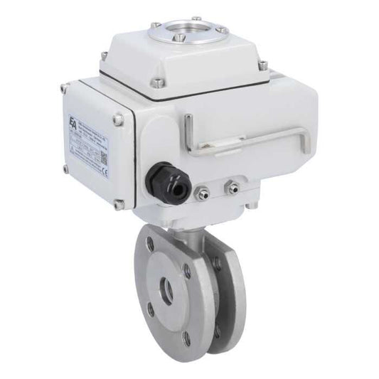 END Armaturen MK311703-LE052100, Kugelhahn-MK, DN20, mit Antrieb-LE05 Ed. 1.4408/PTFE-FKM-Grafit, 24V DC, Laufzeit 20s.