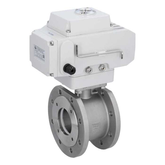 END Armaturen MK311709-LE154100, Kugelhahn-MK, DN80, mit Antrieb-LE15 Ed. 1.4408/PTFE-FKM-Grafit, 230V AC, Laufzeit 40s.