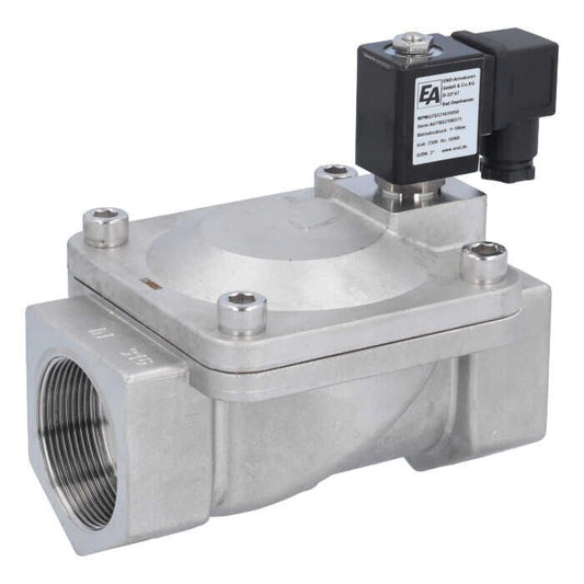 END Armaturen MPMG2S321635050, 2/2-Magnetventil, G2", Edelstahl/NBR, 230VAC 1-10bar,