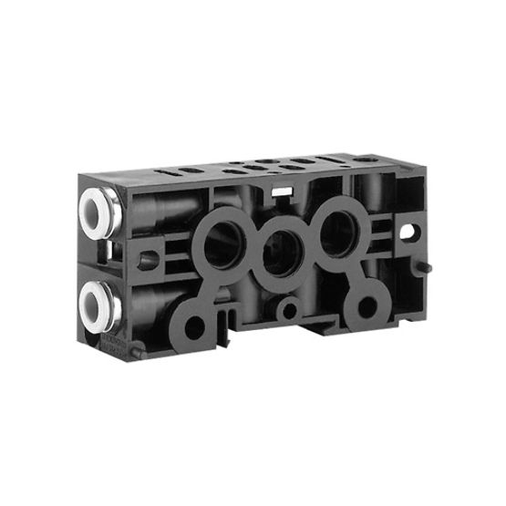 Aventics 8985121092, Base plate, ports 2 and 4 on side