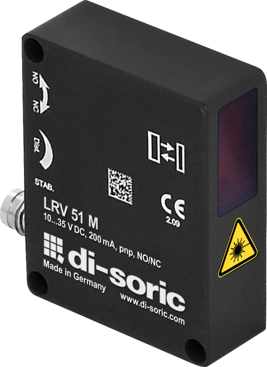 DI-Soric LRV 51 M 10000 P3K-TSSL, Retroreflective light barrier O-50, P\n: 202509