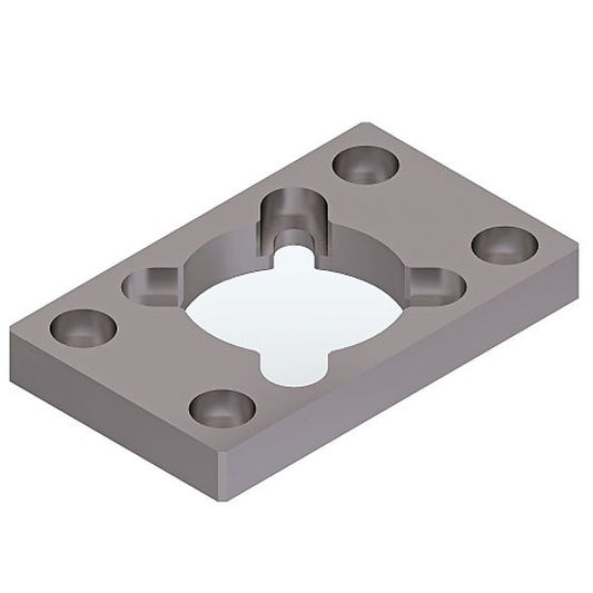 Aventics R452000828, Flange mounting MF1, MF2, Series CM1