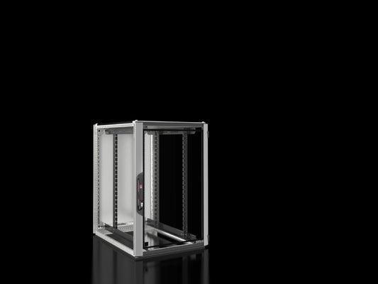Rittal VX 5304.126 Netzwerk-/Serverschrank VX IT mit Sichttür, mit 19"-Profilschienen standard