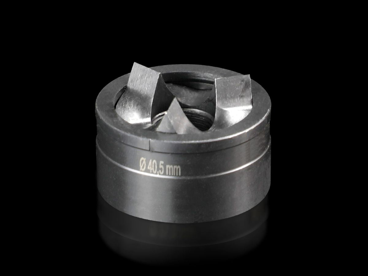 Rittal AS 4055.540 Spalt-Blechlocher rund für Stahlblech, mit 3-fach Teilung