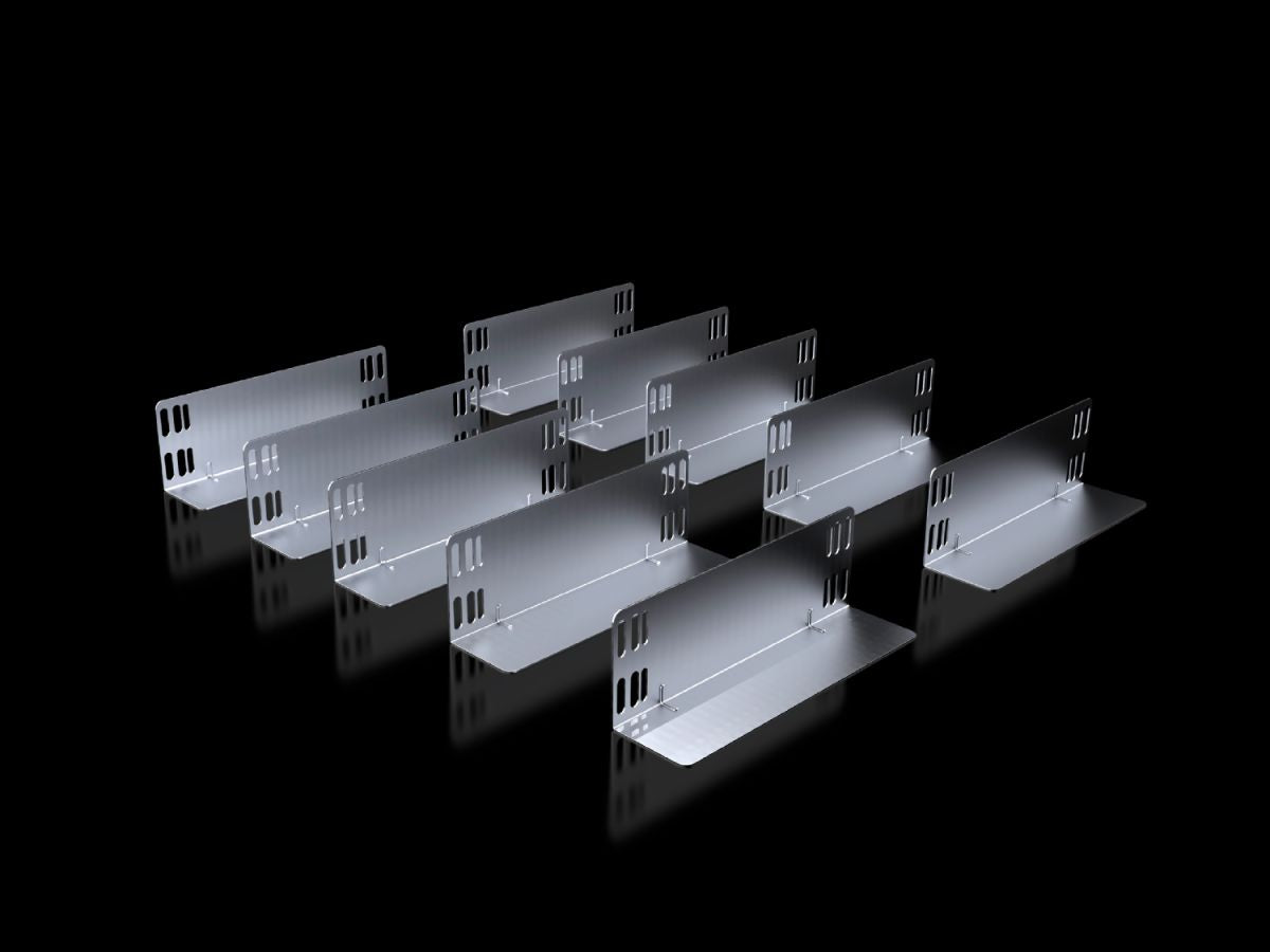 Rittal VX 4531.001, VX Slide Rail for 19" Adapter Profile, with Single-Sided Fixing