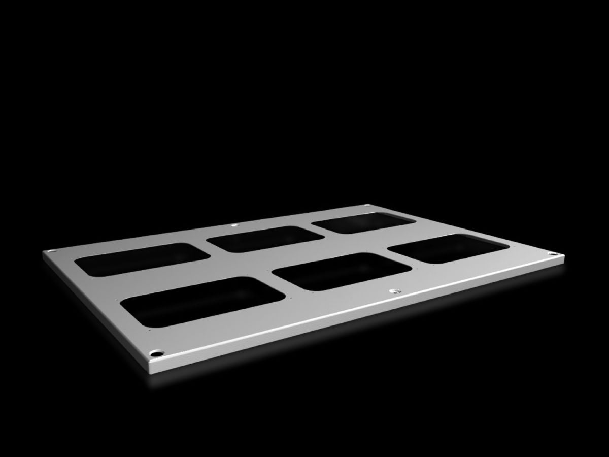 Rittal SV 9681.596, Roof plate for cable entry glands for VX, VX IT