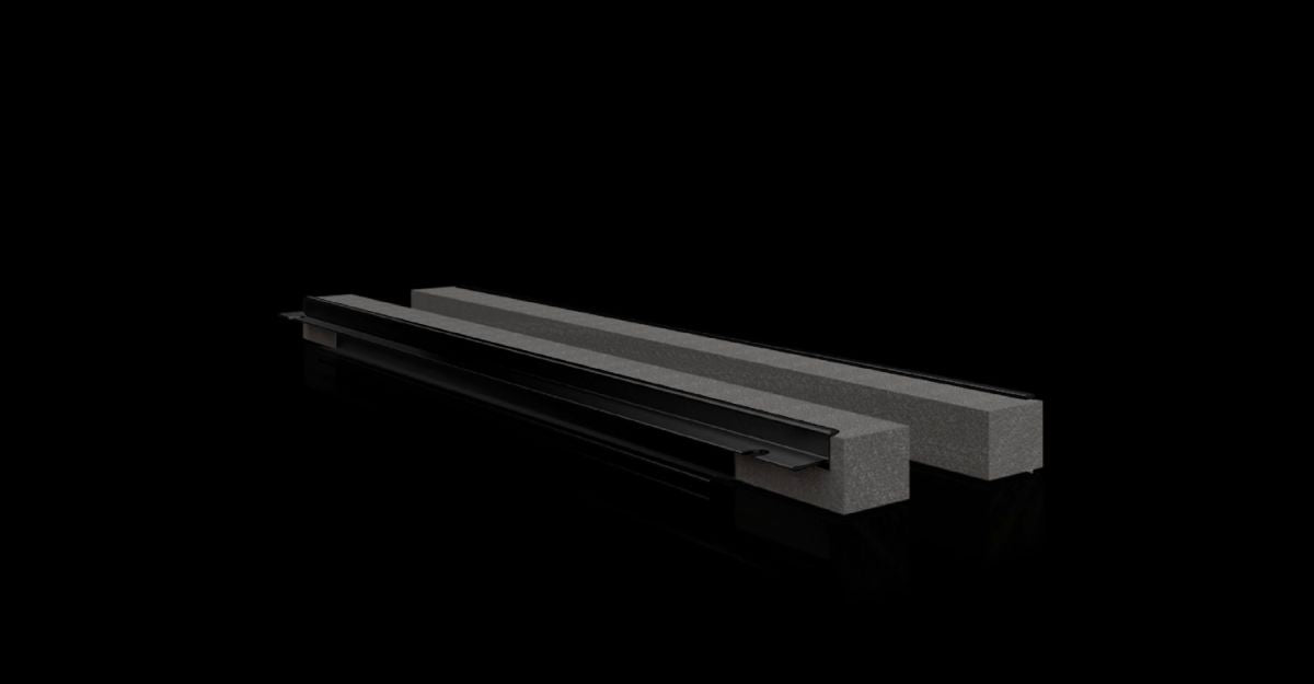 Rittal VX 8618.810, Section for cable entry, rear