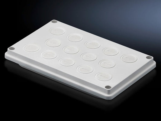 Rittal SV 9665.750, Cable entry gland for roof plate