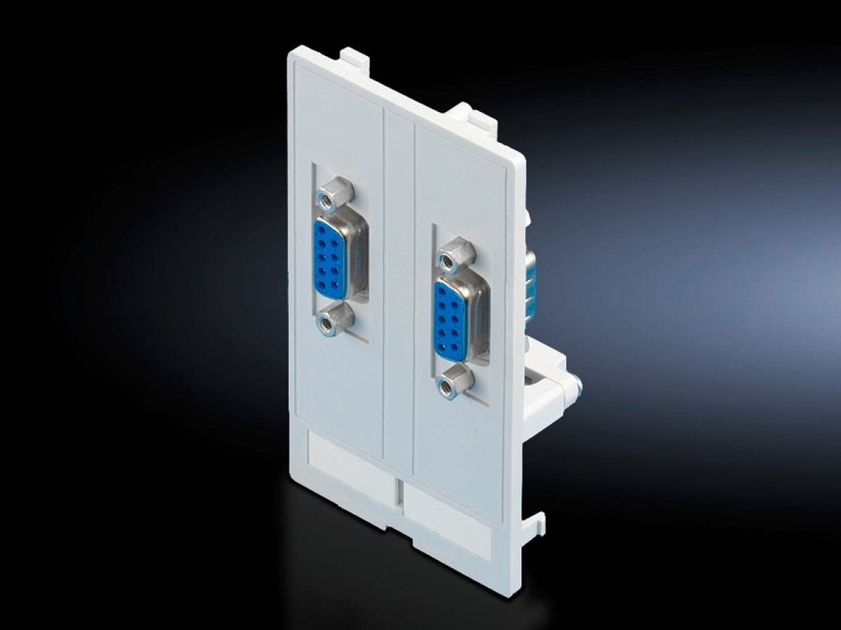 Rittal SZ 2482.500, Interface insert For mounting frame, modular interface flap