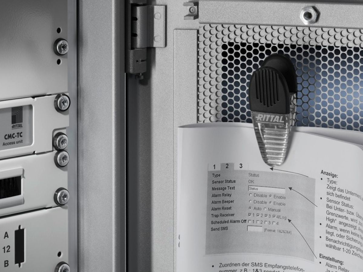 Rittal DK 7950.200, Document clip, magnetic