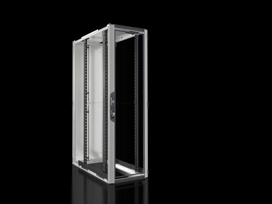 Rittal VX 5310.128, Network/server rack VX IT with glazed door, with 482.6 mm (19") mounting angles, standard