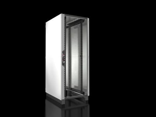 Rittal VX 5309.156, Network/server rack VX IT with glazed door, pre-configured, with 482.6 mm (19") mounting angles, standard