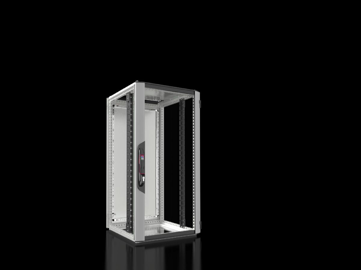Rittal VX 5326.121 Netzwerk-/Serverschrank VX IT mit Sichttür, mit 19"-Profilschienen standard