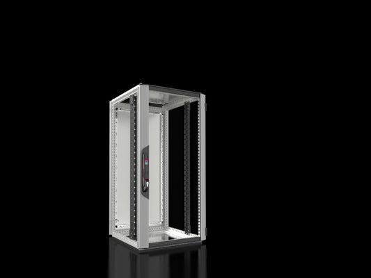 Rittal VX 5326.121 Netzwerk-/Serverschrank VX IT mit Sichttür, mit 19"-Profilschienen standard