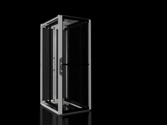 Rittal VX 5309.116 Netzwerk-/Serverschrank VX IT mit belüfteten Türen, mit 19"-Profilschienen standard