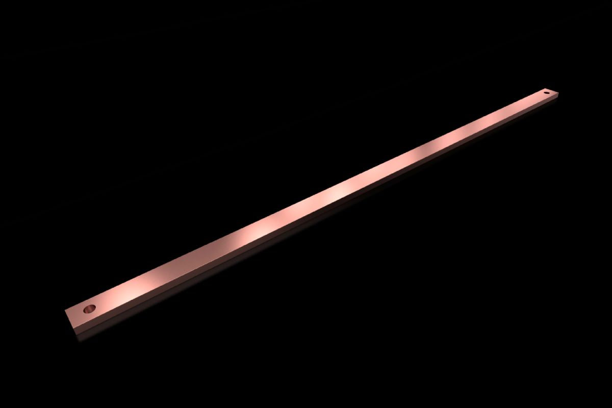 Rittal SV 9686.530, PE/PEN Busbar E-Cu for VX