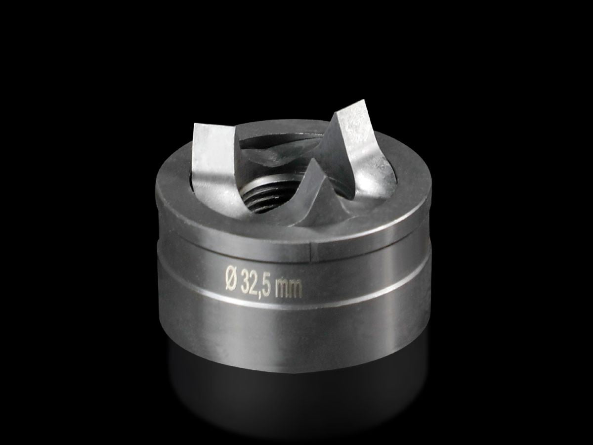 Rittal AS 4055.532 Spalt-Blechlocher rund für Stahlblech, mit 3-fach Teilung