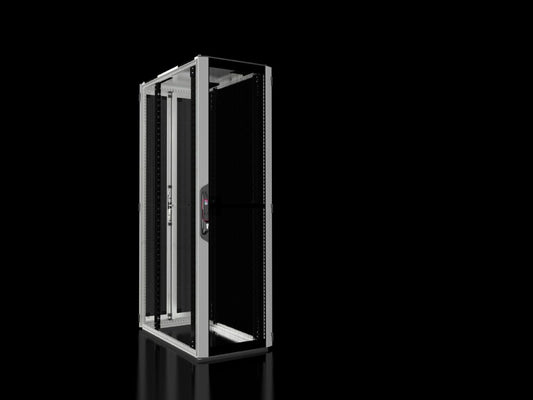 Rittal VX 5308.113 Netzwerk-/Serverschrank VX IT mit belüfteten Türen, mit 19"-Profilschienen standard