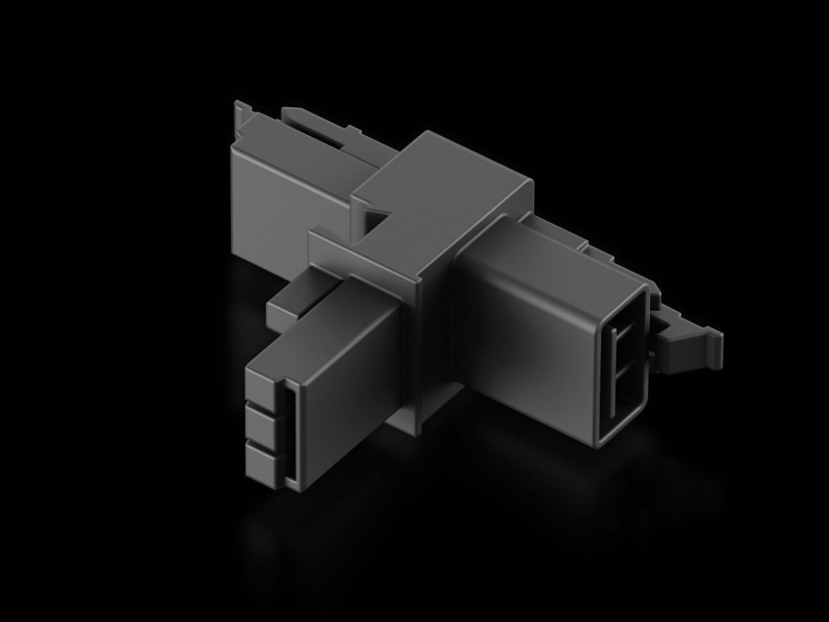 Rittal SZ 2500.680, T distributor with two sockets and one connector
