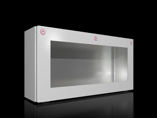 Rittal KX 1612.000, Bus enclosures KX, sheet steel, with mini cam lock