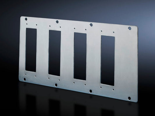 Rittal SZ 8609.150, Module plates for 16/24-pole connectors