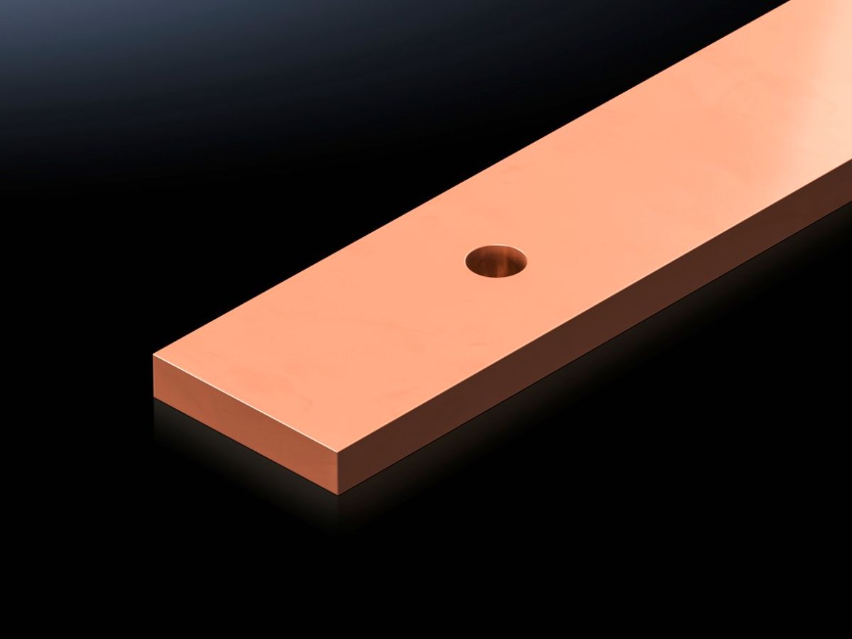 Rittal SV 9684.004 Sammelschiene E-Cu, gelocht
