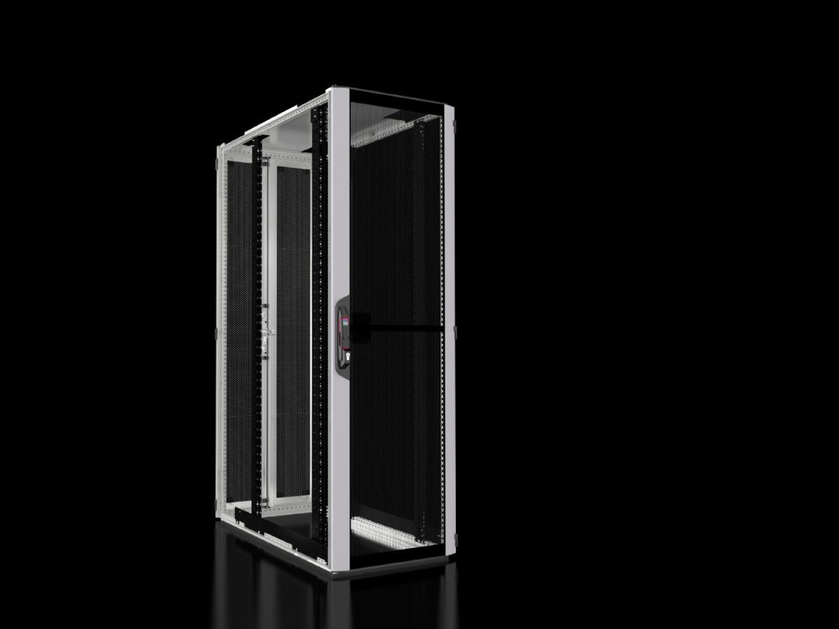 Rittal VX 5315.118, Network/server rack VX IT with vented doors, with 482.6 mm (19") mounting angles, standard
